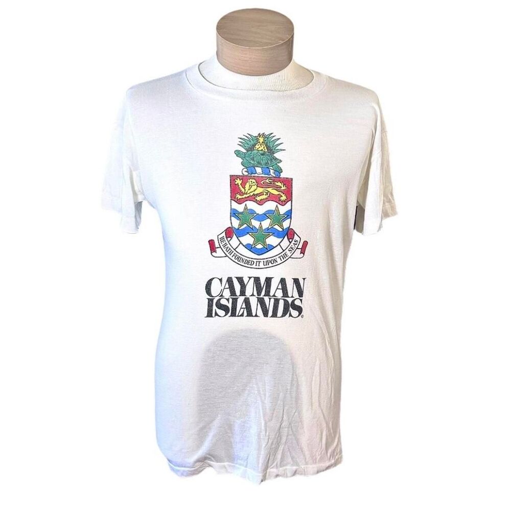 Vintage 90’s Cayman Islands Tourist Single Stitch T Shirt